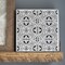 Tribal Stitches All Over Embossing 12 x 12 Stencil | FS077 by Designer Stencils | Pattern Stencils | Reusable Stencils for Painting on Wood, Wall, Tile, Canvas, Paper, Fabric, Furniture, Floor | Try Instead of a Wallpaper | Easy to Use & Clean